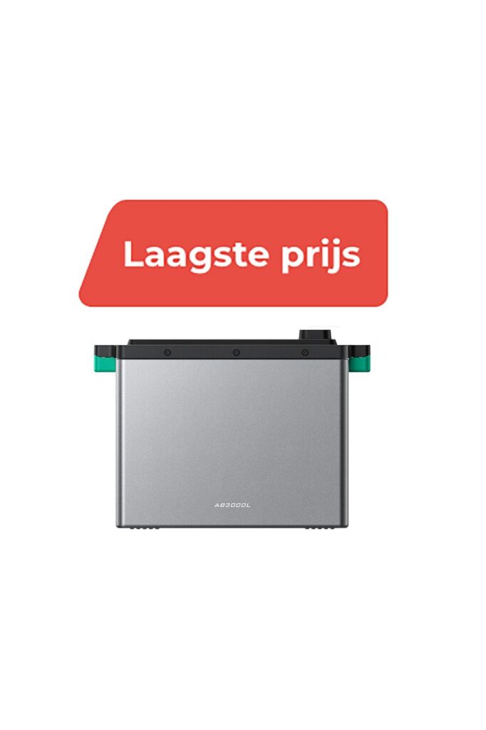 SolarFlow Zendure AB3000L uitbereidingsbatterij plug-in en play thuisbatterij stekkerbatterij voor stopcontact