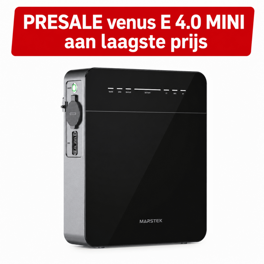1 Marstek venus E versie 4.0 MINI plug-in en play thuisbatterijen 2Kwh met stekker voor stopcontact met bekabelde CT002 meter